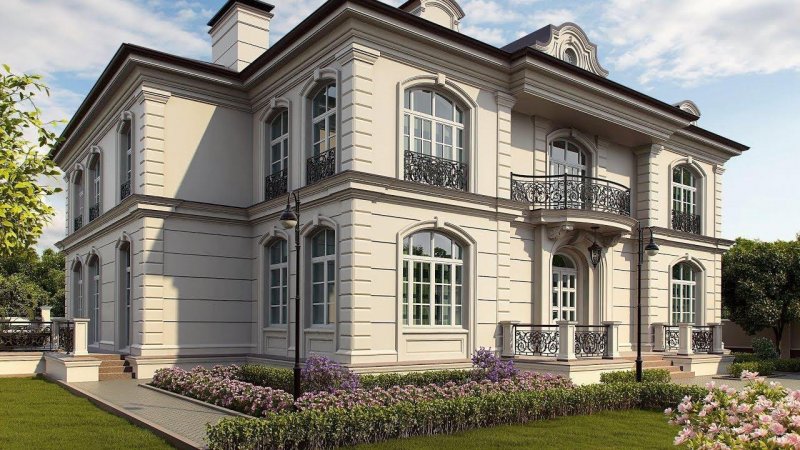 Особняк в стиле неоклассицизм