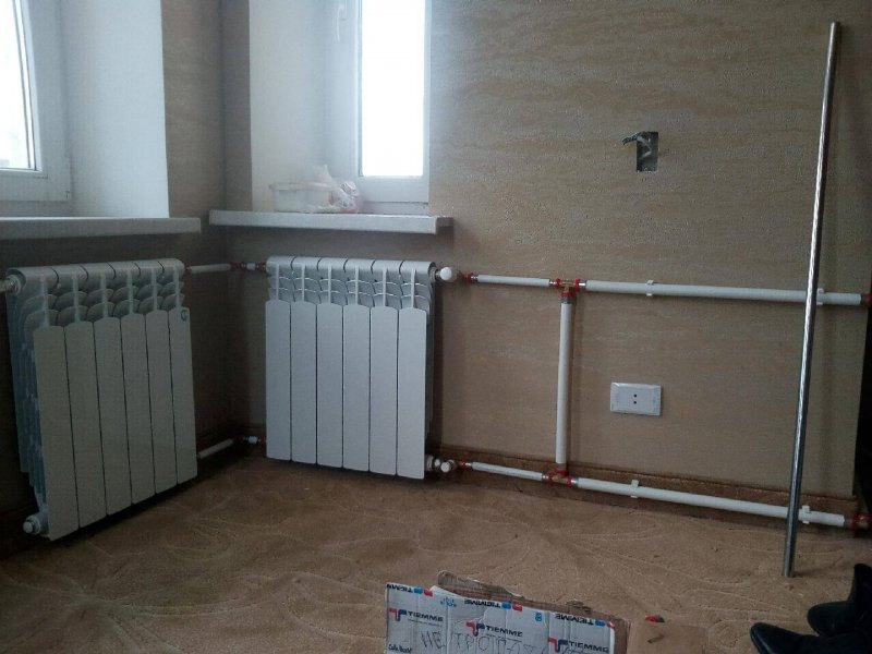 Батареи отопления в частном доме