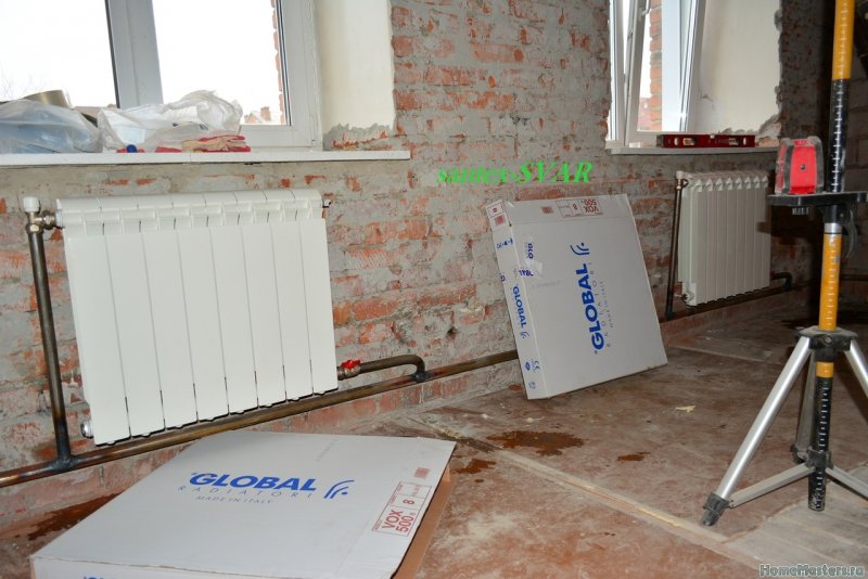 Отопление ленинградка в частный дом из полипропилена