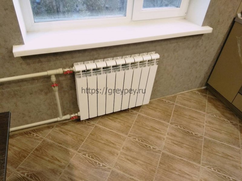 Подключение радиаторов отопления в квартире