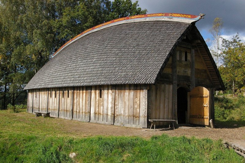 Длинный дом викингов Белозерск