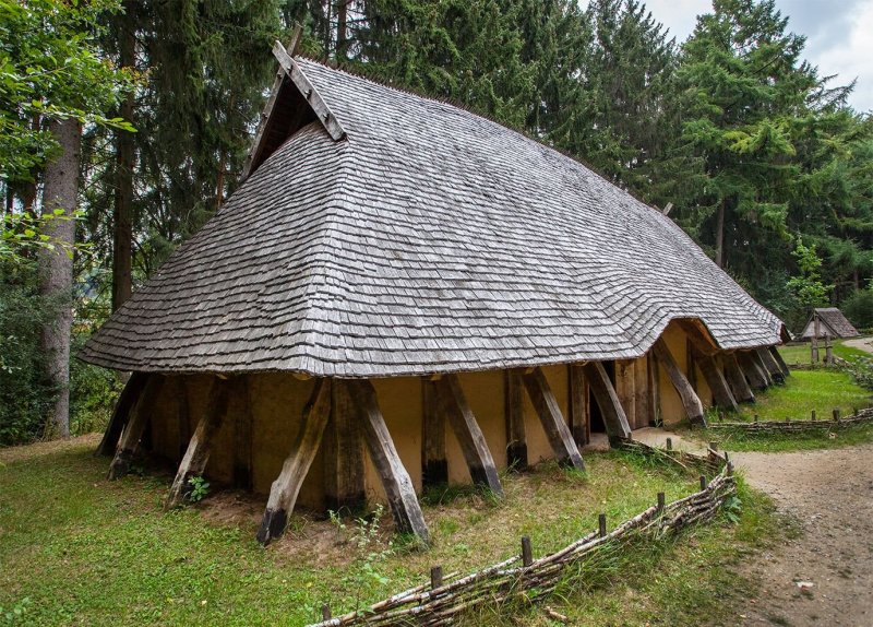 Поселения древних германцев