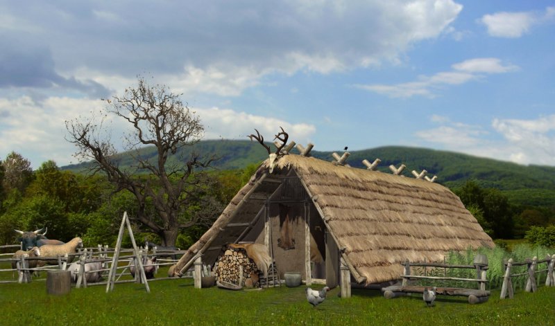Деревня кельтов