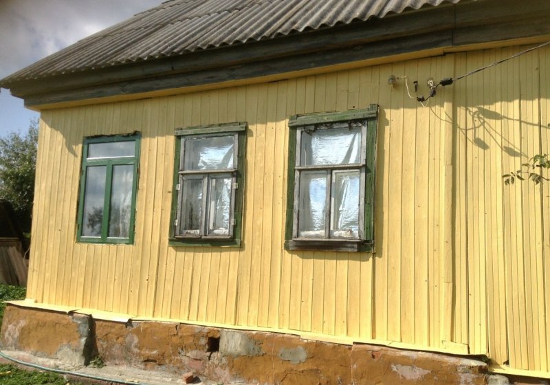 Красиво покрашенный дом