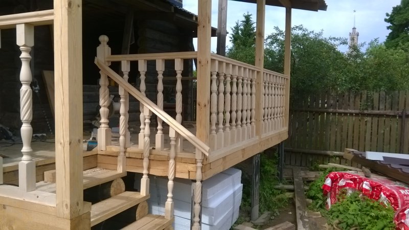 Террасное ограждение Holzhof