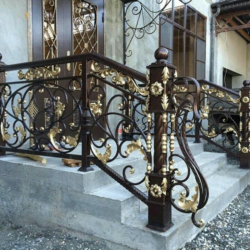 Кованые перила в Чечне
