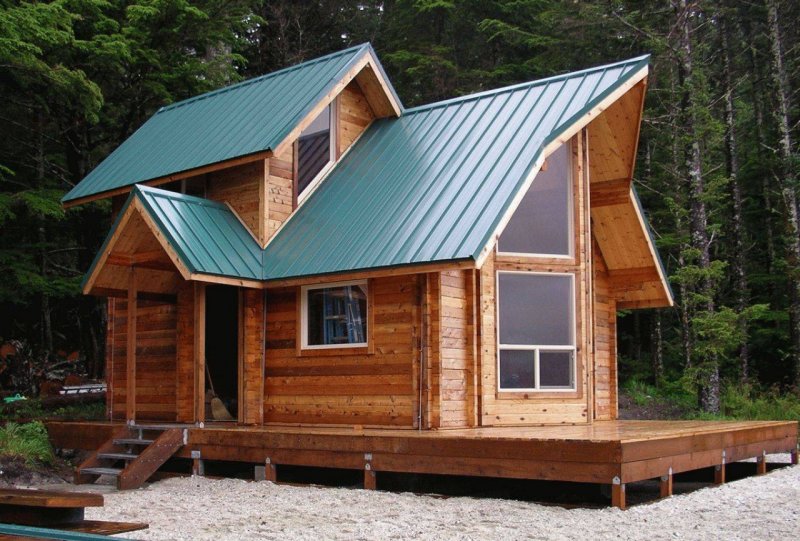 Tiny House из профилированного бруса
