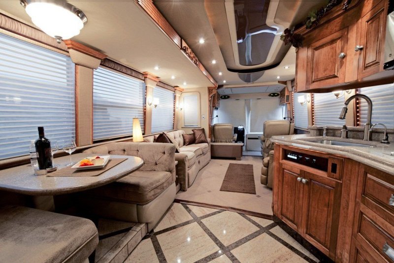 Adria Caravan 1980 Interior