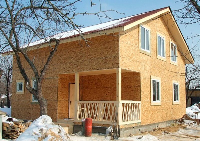 Форверк дом из СИП панелей