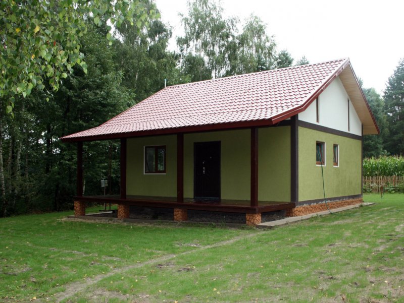 Дачный домик из сибпанелей