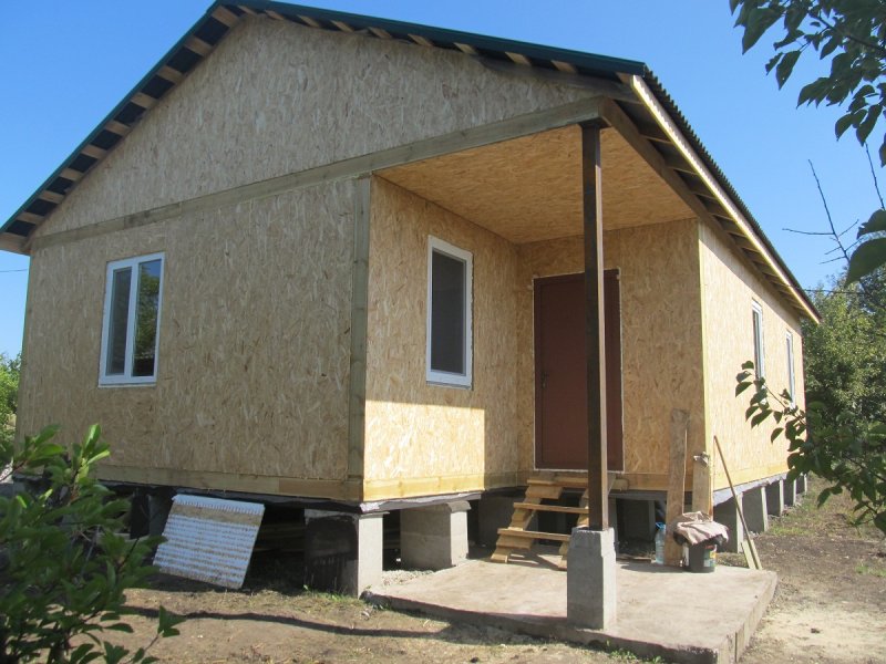Маленький домик из СИП панелей