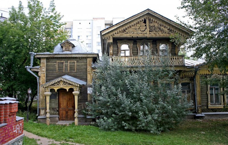 Сергиев Посад деревянное зодчество