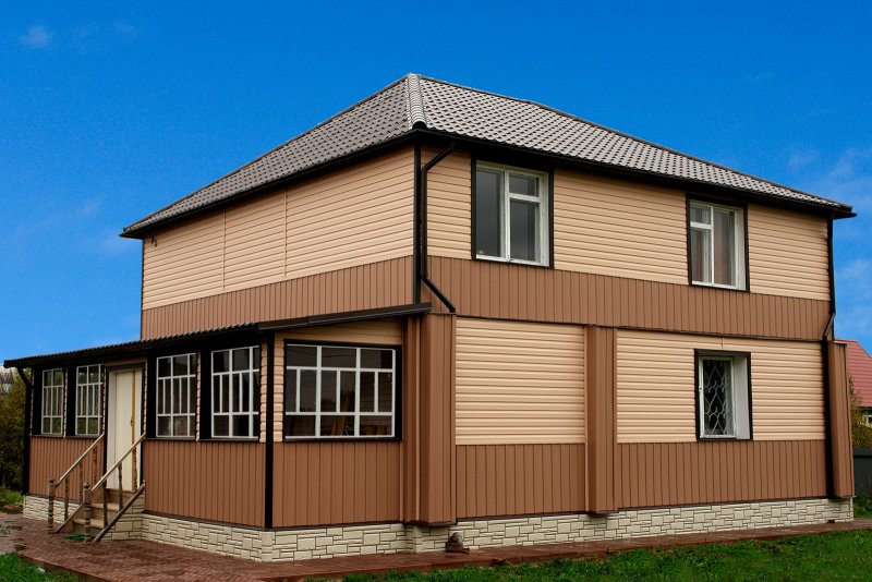 Docke вертикальный сайдинг капучино
