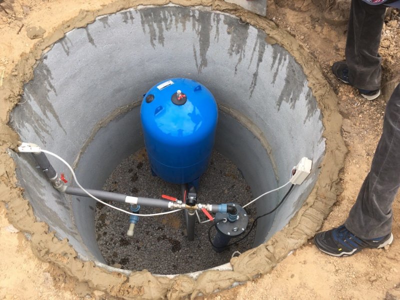 Обустройство водяной скважины