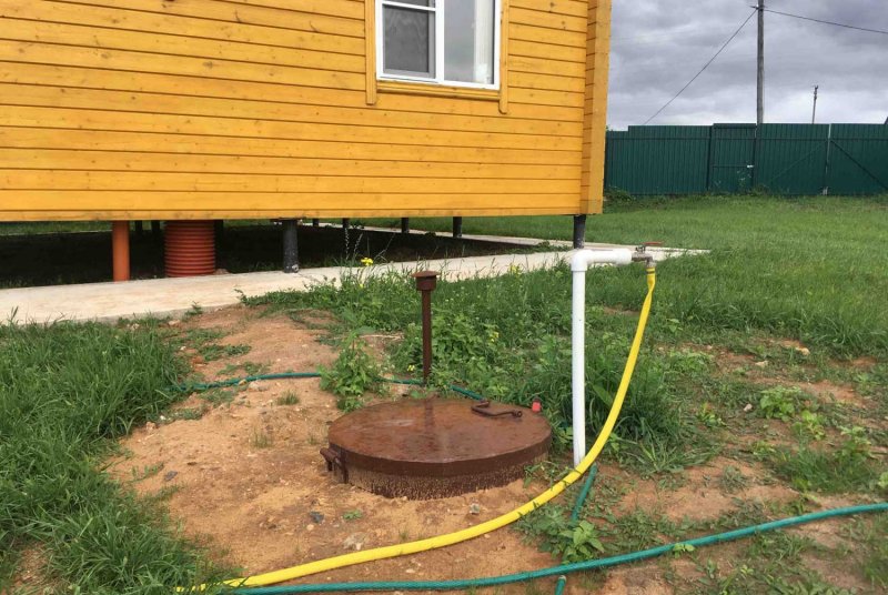 Водопровод на даче