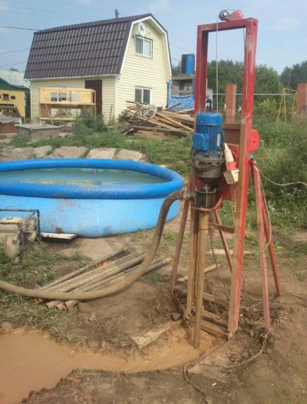 Подводка воды от ПНД 32 К гидроаккумулятору