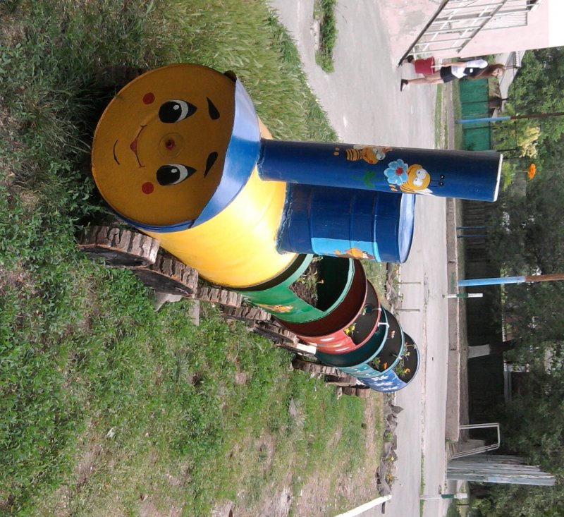 Паровоз для детской площадки