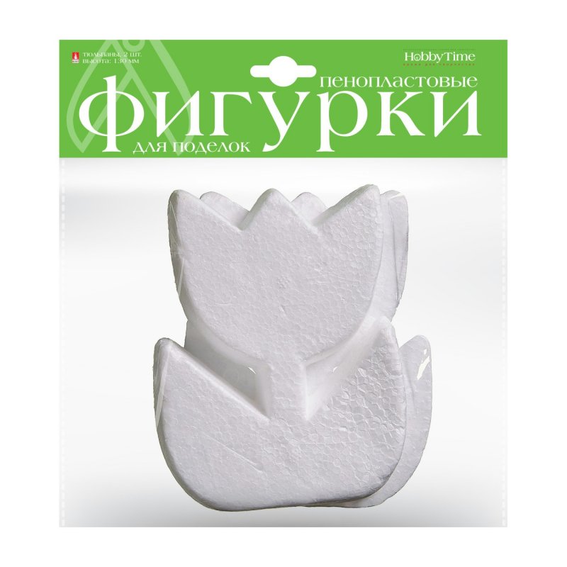Тюльпаны из пенополистирола