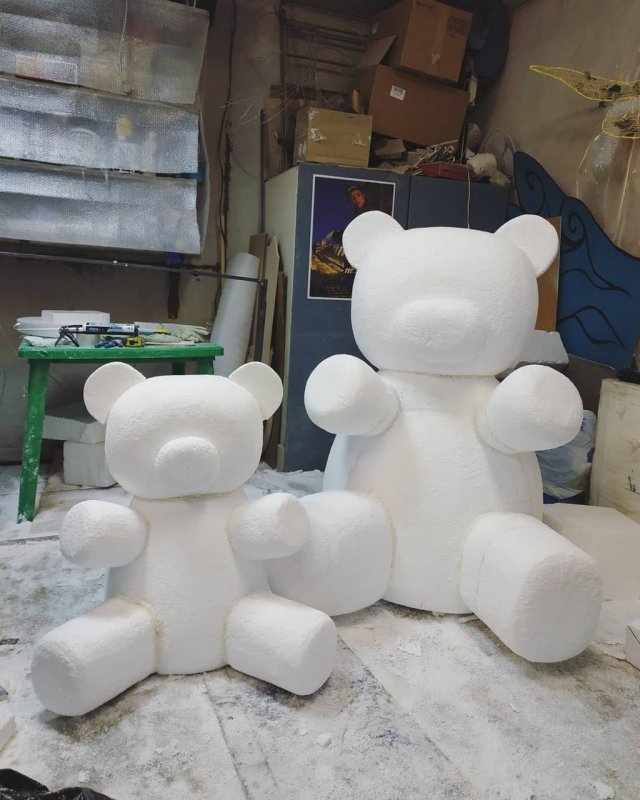 Фигурки из пенопласта