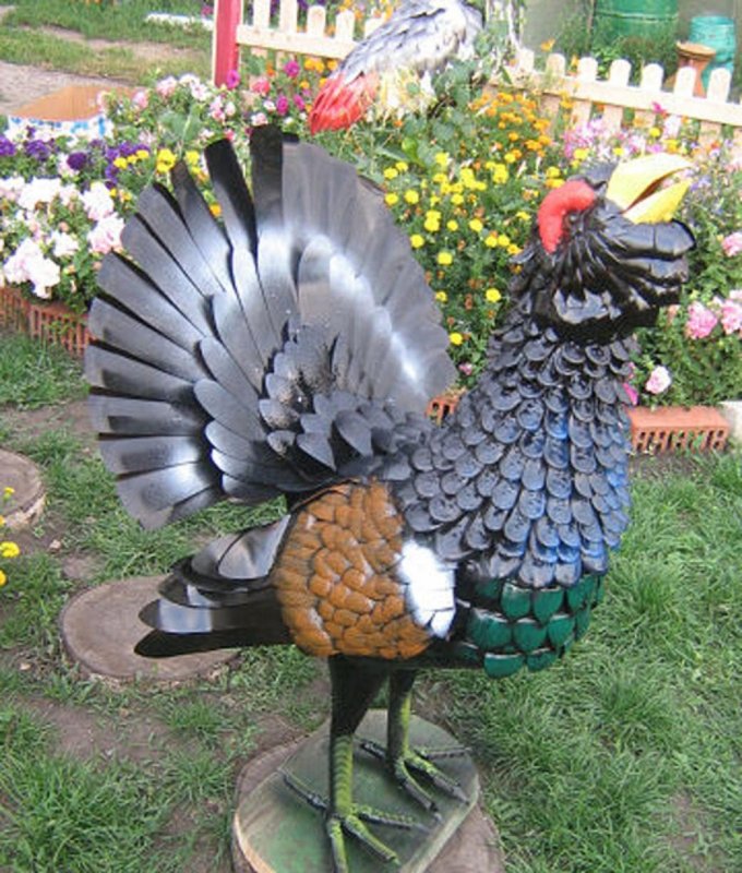 Поделки для сада