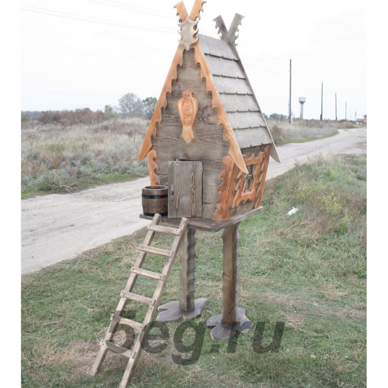 Детский домик на куриных ножках