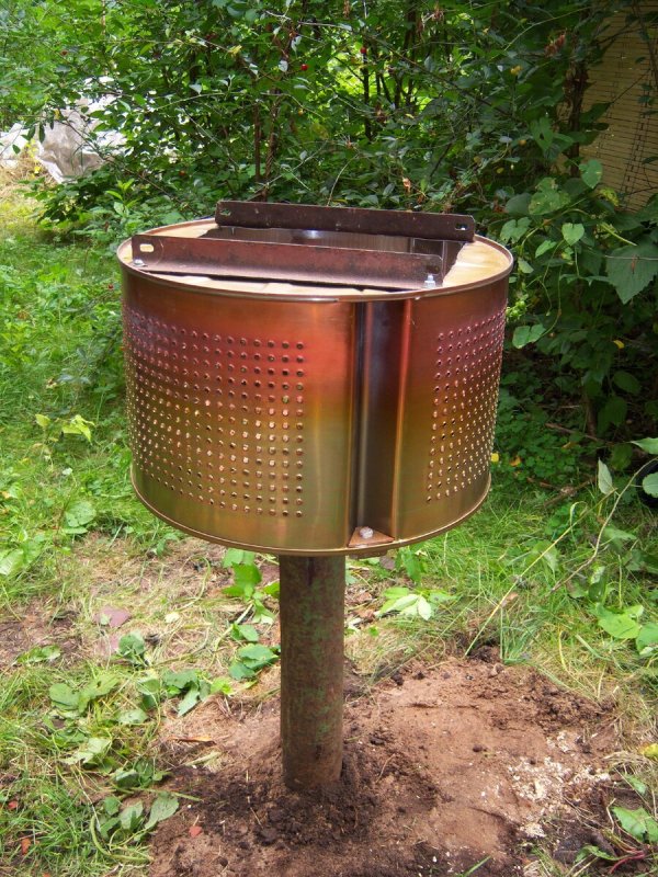 Мангалы из барабанов стиральных машин
