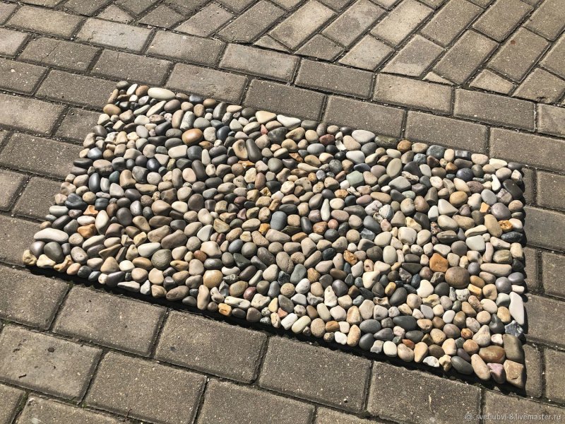 Дорожки из гальки