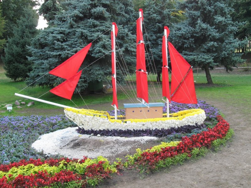 Корабль Алые паруса Воронеж