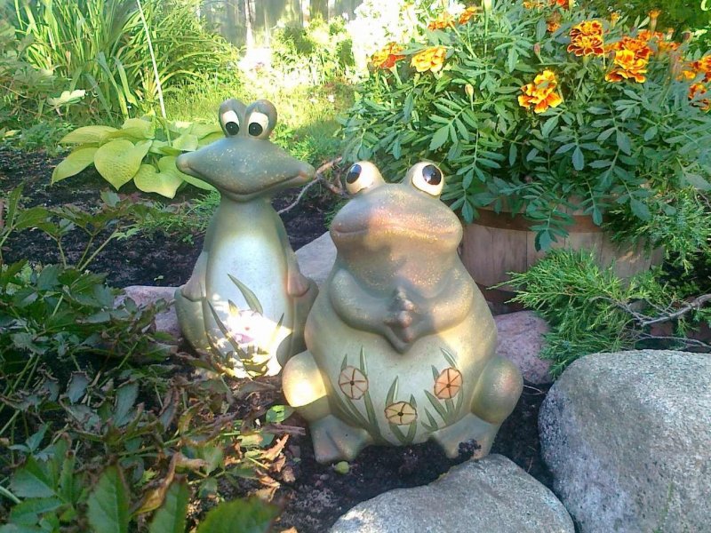 Фигурки для дачи своими руками