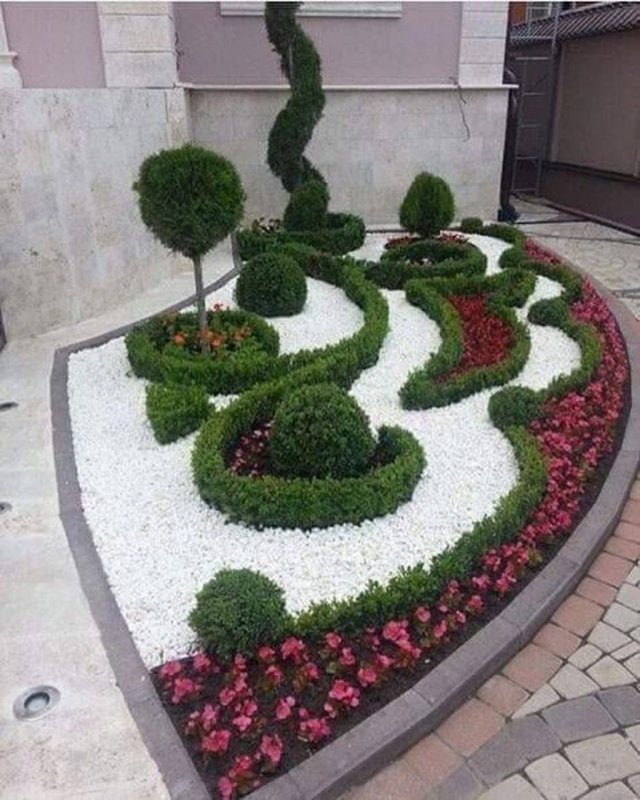 Красивые клумбы