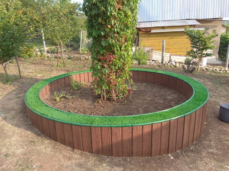 Клумба для чая