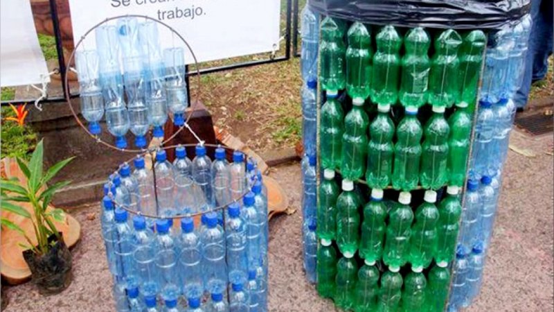 Хранение в пластиковых бутылках
