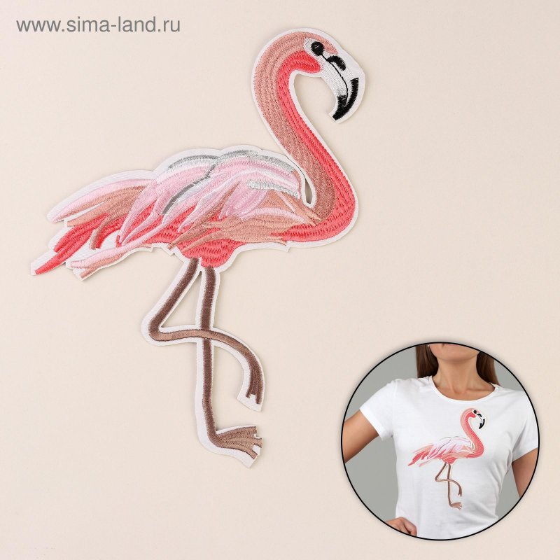Розовые скрепки Фламинго