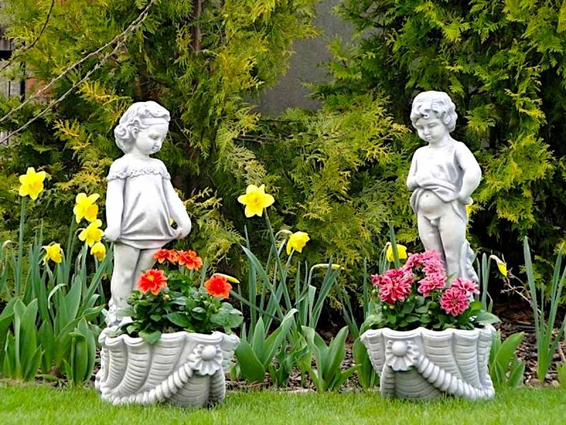 Скульптура в ландшафте
