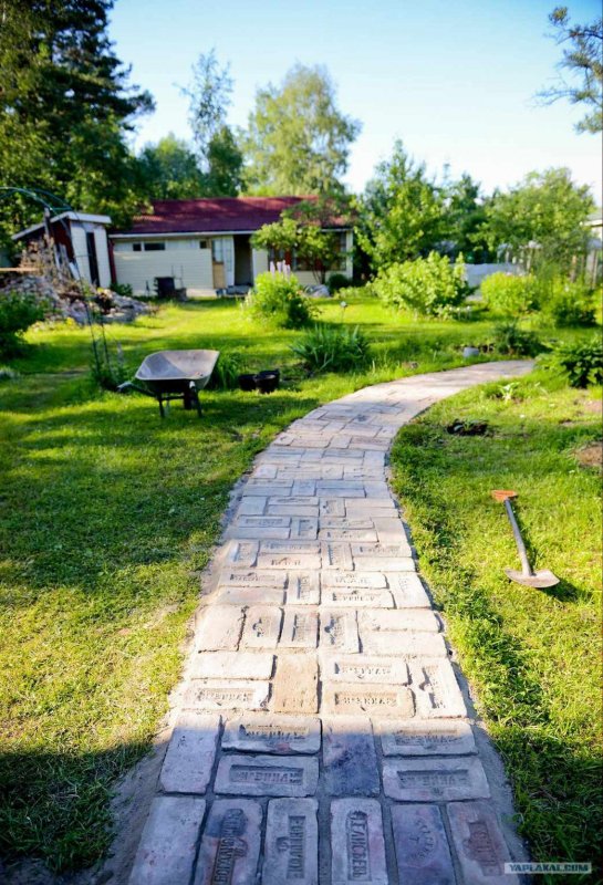 Экологичные дорожки на даче