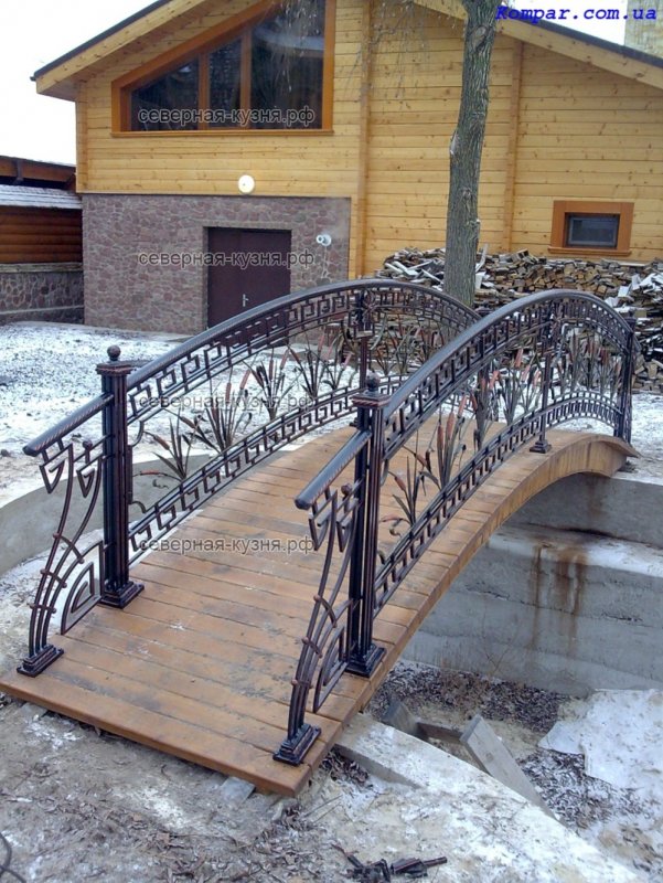 Кованые мостики