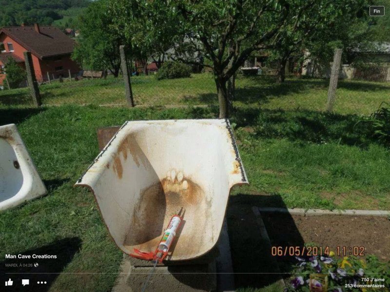 Самоделки из чугунной ванны