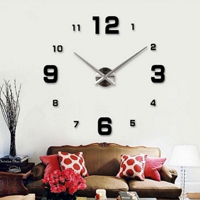 Настенные 3d часы time 12-005g