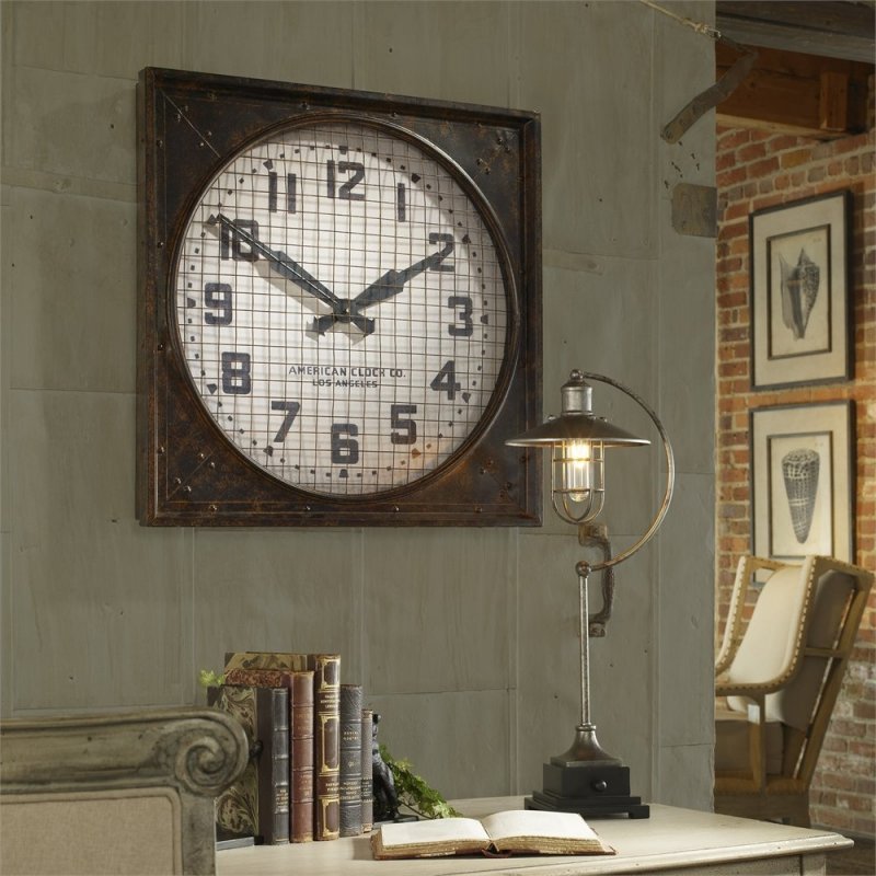 DIY Clock настенные 3d часы боль