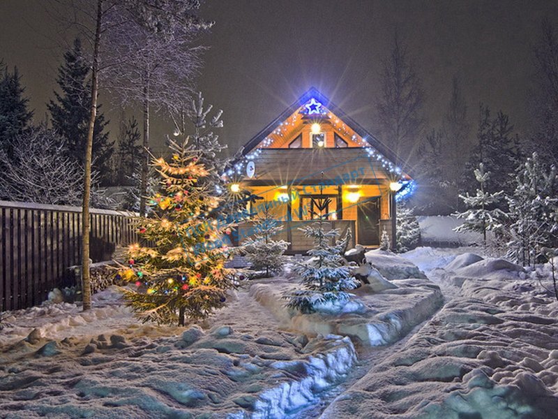 Зима за городом