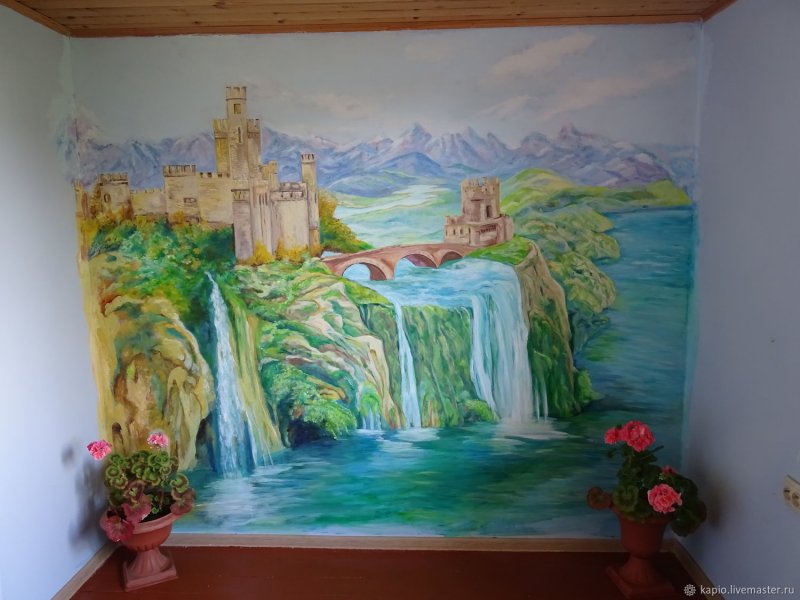 Фрески Китайщина Шинуазри