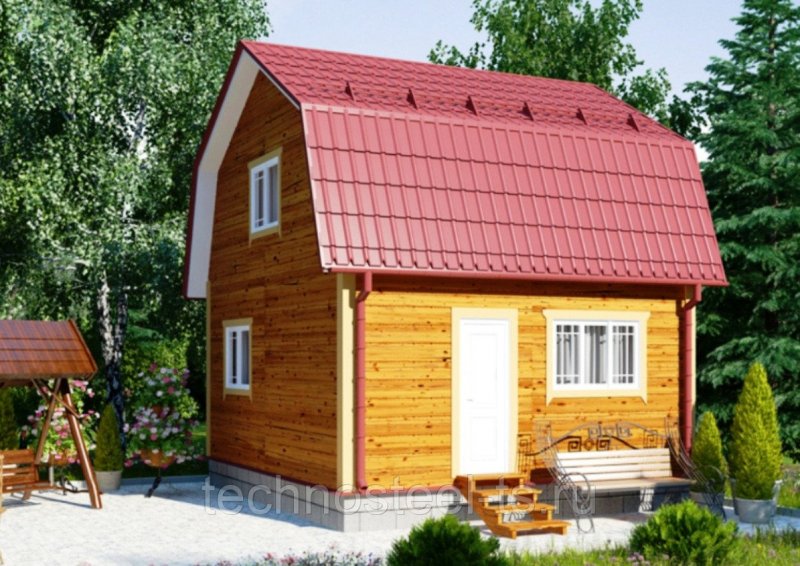 Дачный садовый домик