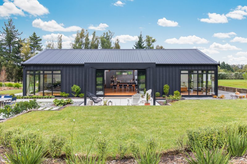 Барн хаусы Barn House с односкатной крышей