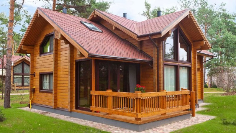 Дом из клееного бруса 170м2
