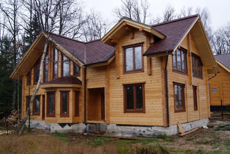 Дом из клееного бруса Саарланд