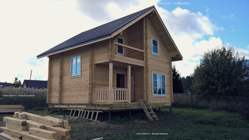 Дом из профилированног брус