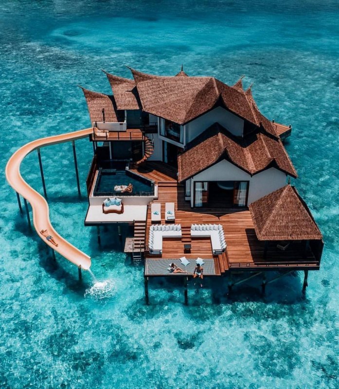 Jumeirah Vittaveli Мальдивы с горкой