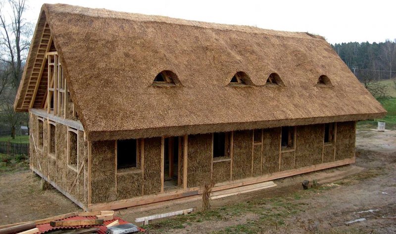 Straw Bale House