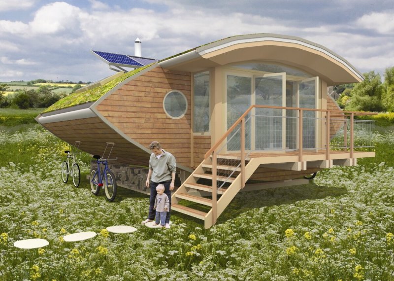 Экологичный дом tiny Eco House