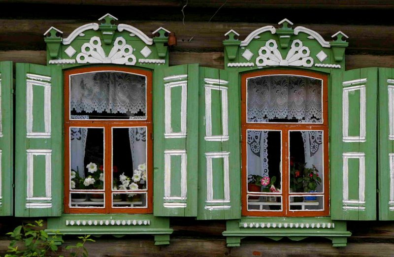 Старинные окна
